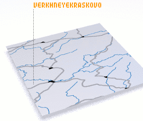 3d view of Verkhneye Kraskovo