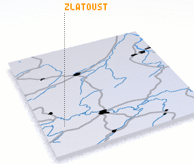 3d view of Zlatoust