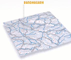 3d view of Bandhagarh