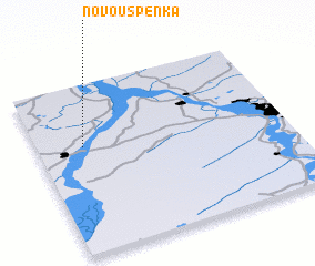 3d view of Novouspenka