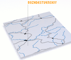 3d view of Rozhdestvenskiy