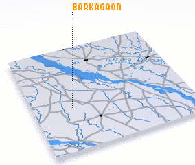 3d view of Barka Gaon