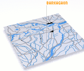 3d view of Barkāgaon