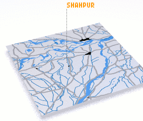 3d view of Shāhpur