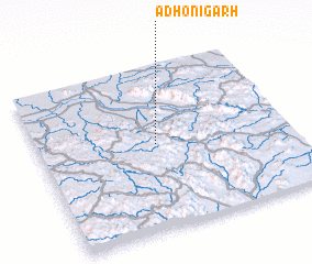 3d view of Adhonigarh