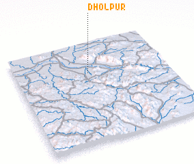 3d view of Dholpur