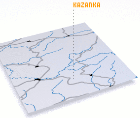 3d view of Kazanka