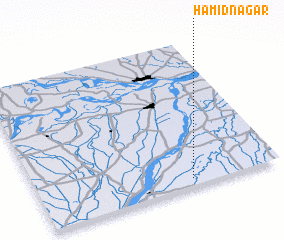 3d view of Hāmidnagar