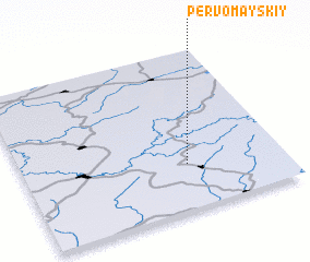 3d view of Pervomayskiy