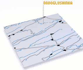 3d view of Novoglushinka