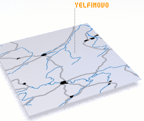 3d view of Yelfimovo