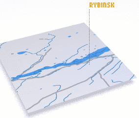 3d view of Rybinsk