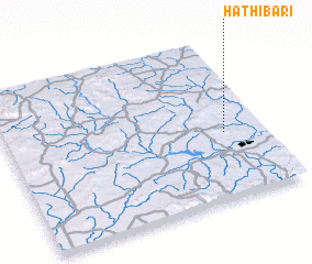 3d view of Hāthibāri