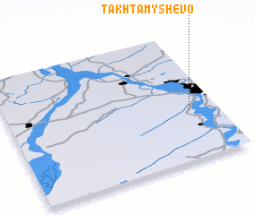 3d view of Takhtamyshevo