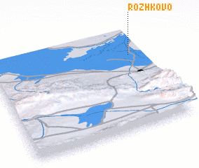 3d view of Rozhkovo