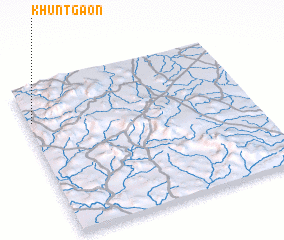 3d view of Khuntgaon