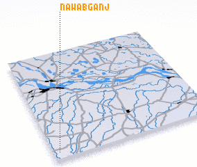 3d view of Nawābganj