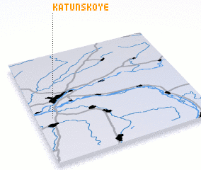 3d view of Katunskoye