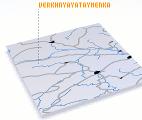 3d view of Verkhnyaya Taymenka