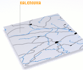 3d view of Kalënovka