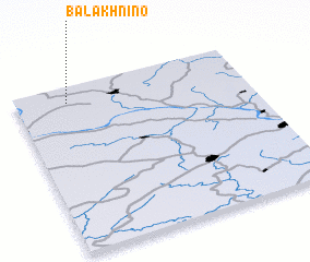3d view of Balakhnino