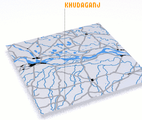 3d view of Khudāganj