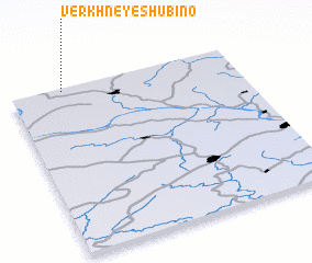 3d view of Verkhneye Shubino