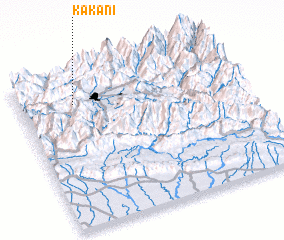 3d view of Kakani