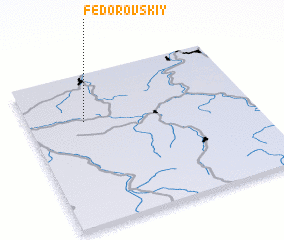 3d view of Fëdorovskiy