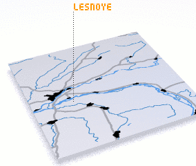 3d view of Lesnoye