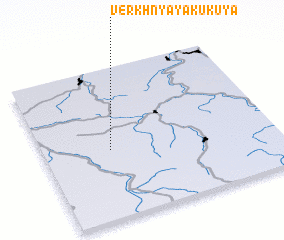 3d view of Verkhnyaya Kukuya