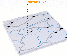 3d view of Dmitriyevka