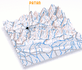 3d view of Pātan