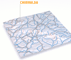 3d view of Chur Mālda