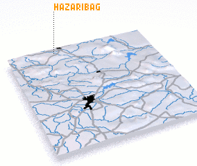 3d view of Hazārībāg