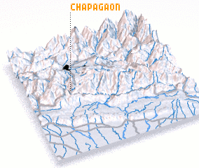 3d view of Chapagaon