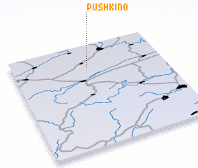 3d view of Pushkino