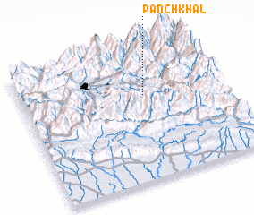 3d view of Panchkhal