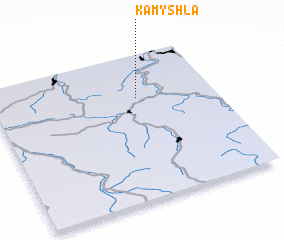 3d view of Kamyshla