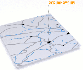 3d view of Pervomayskiy