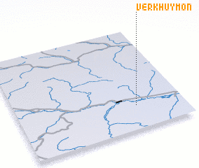 3d view of Verkh-Uymon