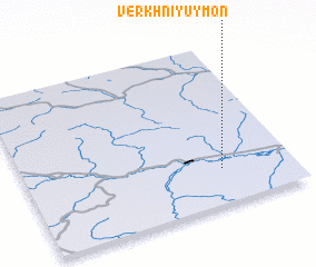 3d view of Verkhniy Uymon