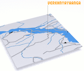 3d view of Verkhnyaya Anga