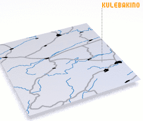 3d view of Kulebakino