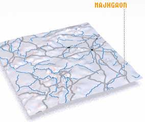 3d view of Mājhgaon