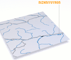 3d view of Nizhniy Uymon