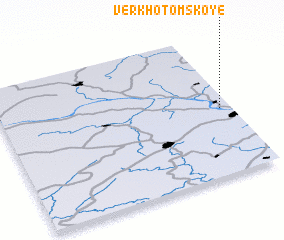 3d view of Verkhotomskoye