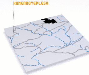 3d view of Kamennoye Plëso
