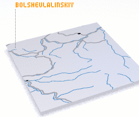 3d view of Bolshe-Ulalinskiy