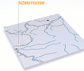 3d view of Nizhniy Kuyum